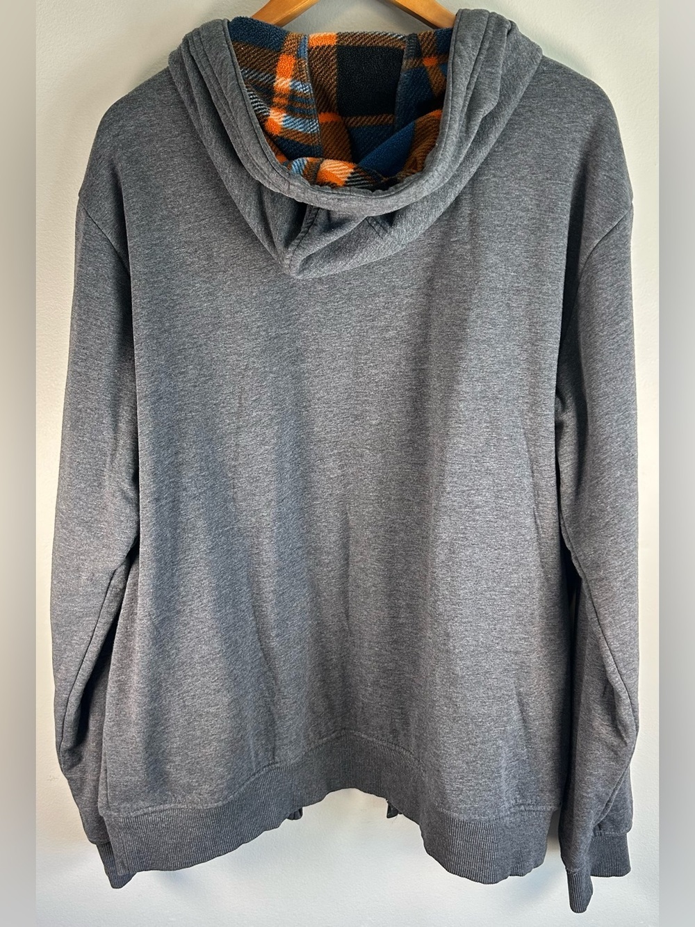 VTG O’Neill Mens Hoodie Sweater Sz XXL Gray Embroidered Braided Drawstrings Y2K - Picture 9 of 12